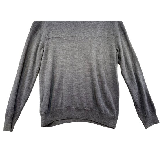 Ethan Pierce Mens 100% Extra Fine Merino Wool Half-Zip Pullover Sweater Size L G - Picture 6 of 7